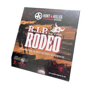 Hunt A Killer R.I.P. at the Rodeo Murder Mystery Game‎ Complete Ages 14+ New